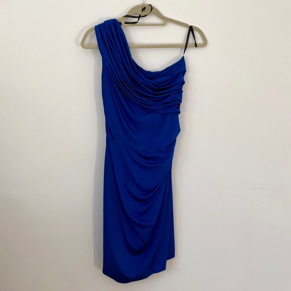 Tadashi Shoji cocktail dress (from Saks)